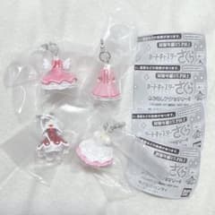 카드 캡터 사쿠라 메지루시 액세서리 3 세미 컴플리트 4 점 세트