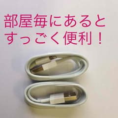 Lighthing USBケーブル2個セット❗️❗️のサムネイル