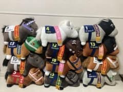 タグ付き！ サラブレッドコレクション BIGぬいぐるみ 12体セット