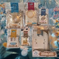 ディズニーシー 25周年 ジュビリーロケット ゴールド×ミニー 6点セット