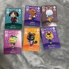 どうぶつの森 amiiboカード 6枚まとめ売りのサムネイル