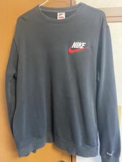 Mサイズ ブラック Supreme Nike Crewneck Black 黒のサムネイル