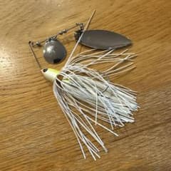 スピナーベイト ホワイトスカート ダブルブレードのサムネイル