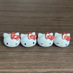 HELLO KITTY 喜怒哀楽 패션 링 반지 뽑기 4점 세트