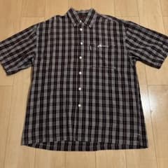 美品90s スクールハードオブノックス　ショック　SOHK チェックシャツ　B系のサムネイル