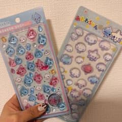 しずくちゃん✖️あわわちゃん ボンボンドロップシールセットのサムネイル