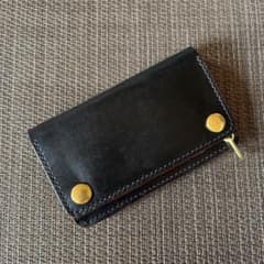 MARYAM ホースフロント ミドルトラッカーウォレット 茶芯 - メルカリ