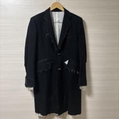 sulvam 17aw チョークストライプ ロングジャケット sulvam 17aw チョークストライプ ロングジャケット - メルカリ