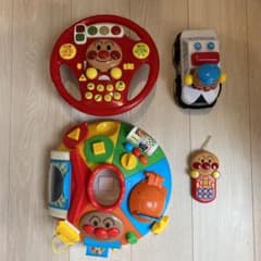 アンパンマン　おもちゃ【４点セット】のサムネイル
