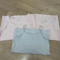 UNIQLO AIRism キャミソール タンクトップ 3枚セットのサムネイル