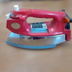 ナショナルWスチームアイロン NI-6300 赤いアイロン 通電確認済 - メルカリ