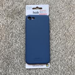 「holdit」　iPhone SE/8/7用シリコンケース　パシフィックブルーのサムネイル