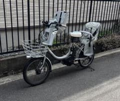 BRIDGESTONE ビッケ2 電動自転車　3人乗り 大阪高槻市から BRIDGESTONE ビッケ2 電動自転車 3人乗り 大阪高槻市から - メルカリ