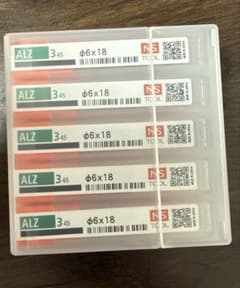NS TOOL ALZ345 φ6×18 エンドミル 10本セットのサムネイル
