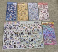 サンリオ　ぷくっとシール・箔押しシールほかのサムネイル