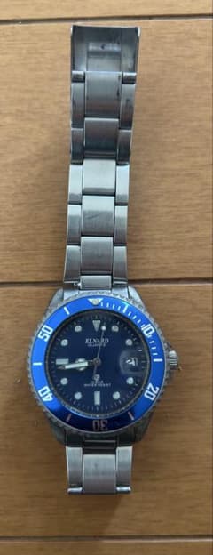 セイコー ダイバーズ風ウォッチ 青/銀のサムネイル