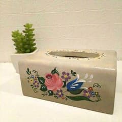 ポケットティッシュBOX  花柄デザインのサムネイル