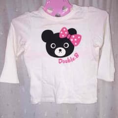 ピンキーママ様専用☆ダブルB 長袖Tシャツ 90cmのサムネイル