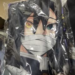 キャラクタータオル マスクキャラ 黒　鬼滅の刃のサムネイル