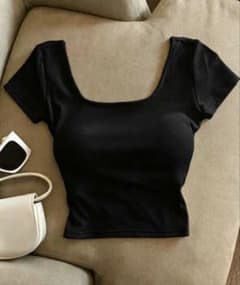 半袖 パッド入りTシャツ クロスデザインのサムネイル