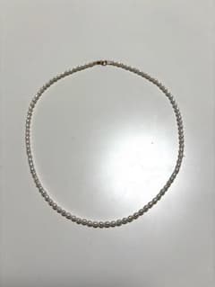 K18真珠ネックレス 13.5cm 7g - メルカリ