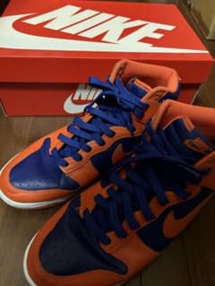 Nike Dunk HighRetro Orange and DeepRoyalのサムネイル