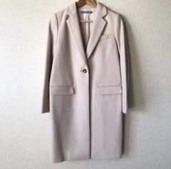 theory luxe セオリーリュクス　チェスターコート　ピンクベージュ　38のサムネイル