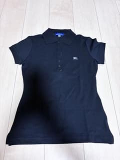 Burberry Blue Label 半袖ポロシャツ ブラック 38のサムネイル