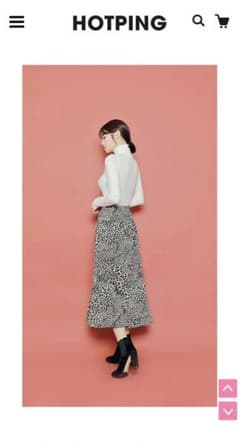 レオパードロングスカートのサムネイル