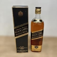 未開栓 750ml ウイスキー ジョニーウォーカー ブラックラベル m913