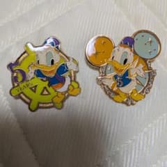 東京ディズニーシー 5周年 ピンバッジ 2個セット - メルカリ