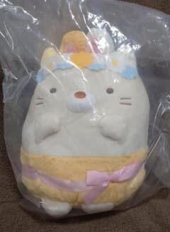 스미코구라시 이치반 쿠지 C상 고양이 우사기 헨신 봉제인형