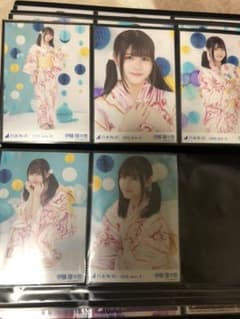 乃木坂46 生写真 伊藤理々杏　浴衣　5種のサムネイル