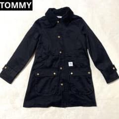 ✨大人気アイテム✨ TOMMY カバーオール コート チェック サイズM 黒 