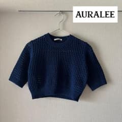 新品未使用】オーラリー コットンメッシュニットT - メルカリ