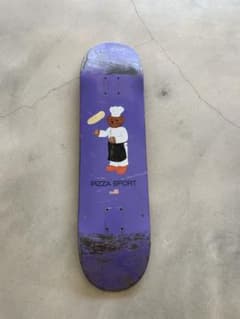 PIZZA SKATEBOARD デッキ【1日、2、3時間のみの使用です。】 - メルカリ