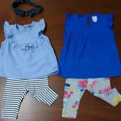 H&M 上下セット 70センチのサムネイル