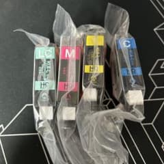 KULITEK BK欠け互換インクカートリッジ 4個セットのサムネイル