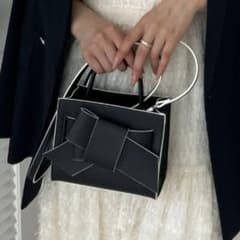 新品タグ付き 【ルエル】ミニリボンバッグ FRAY I.D フレイアイディー 