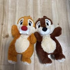 디즈니 칩과 데일 인형 2 체 세트