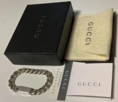GUCCI / グッチ  ブレスレット 喜平 シルバー925  美品  シルバーのサムネイル