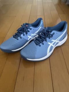 ■ASICS テニスシューズ ■ライトブルー、29センチ。タウン用とし、未使用品 □ASICS テニスシューズ □ライトブルー、29センチ、未使用、値下げ