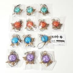 【9164】原神 神の目カプセルストラップ モンドシリーズ