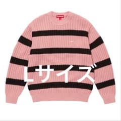 Supreme Loose Gauge Stripe SmallBox pink - メルカリ