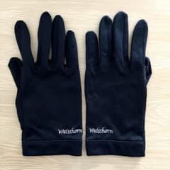 【UVカット】 手袋 ワイスホルン 五本指ショートWeisshorn ブラックのサムネイル