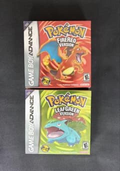 GBA ポケモン ファイアレッド リーフグリーン 英語版のサムネイル