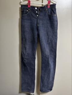 Levi's 501 ダークブルーストレートデニム W29 L34のサムネイル