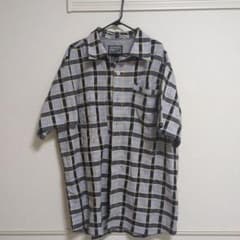 REACTION 半袖チェックシャツ XLサイズのサムネイル