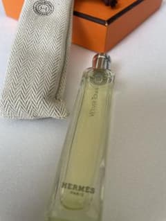 新品HERMES Verveine Tonic オードトワレ専用ポーチ付き箱なし
