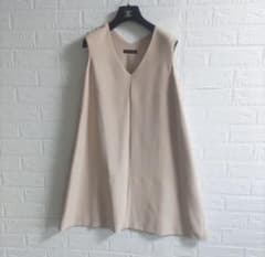 専用✨YOKO CHAN 　ヨーコチャン Vネック バックギャザーワンピース YOKO CHAN ヨーコチャン Vネック バックギャザーワンピース - メルカリ
